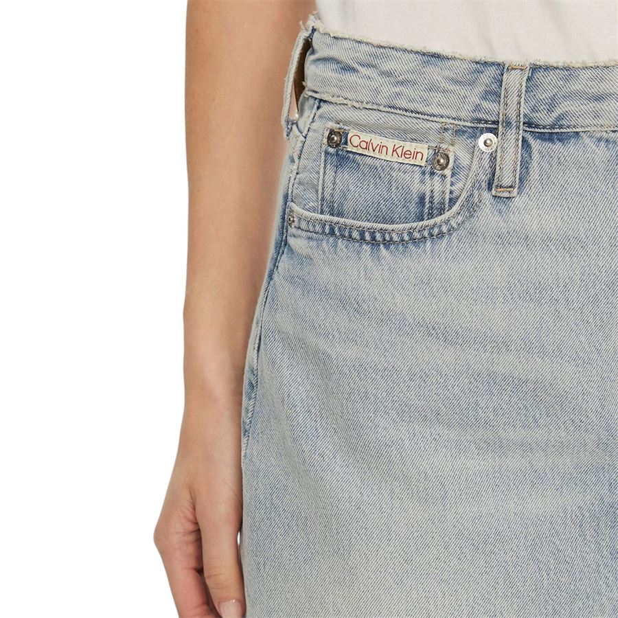 Regular mini skirt gonna in jeans da donna Calvin Klein | J20J2245341AA